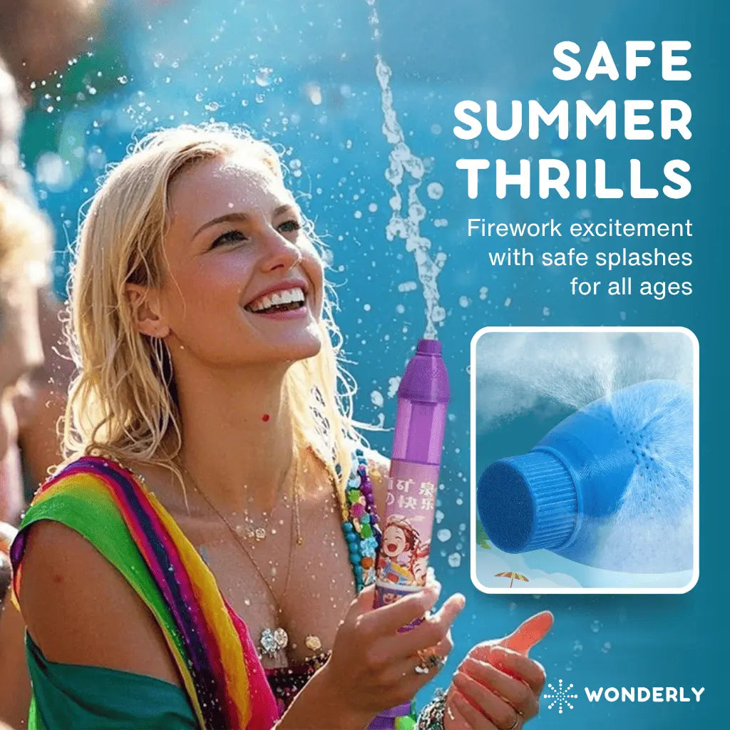 Wonderly™ - Magical Water Fireworks Blaster for Unforgettable Joy (1+1 Free)