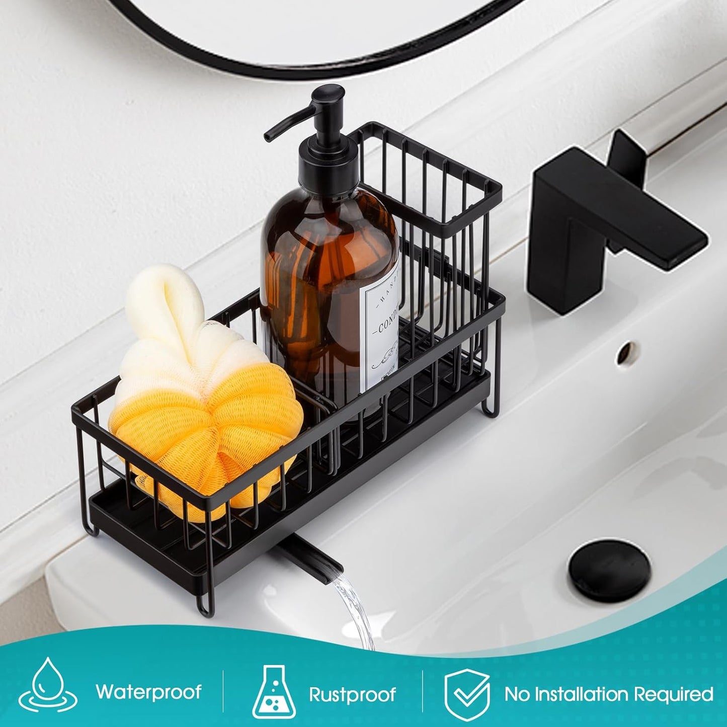 TidyDock™ - Compact Self-Draining Sink Organizer (50% Off)