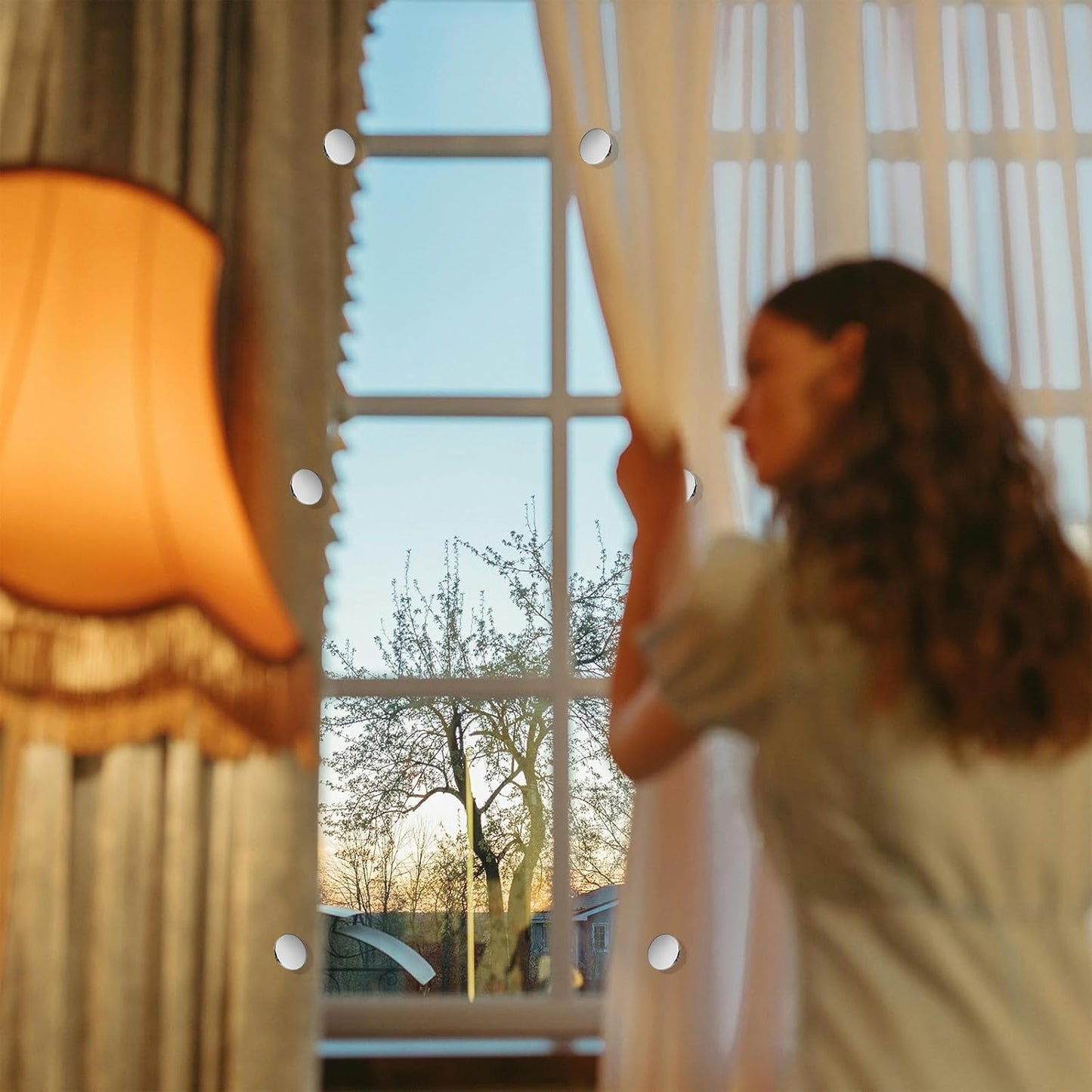 AuraClip™ – 10 Pairs Magnetic Curtain Closure Patch (50% Off)