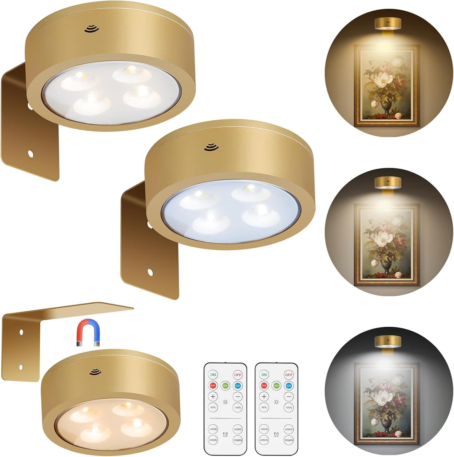 Sorinō™ Magnetic Wall Lamp for Effortless Ambience