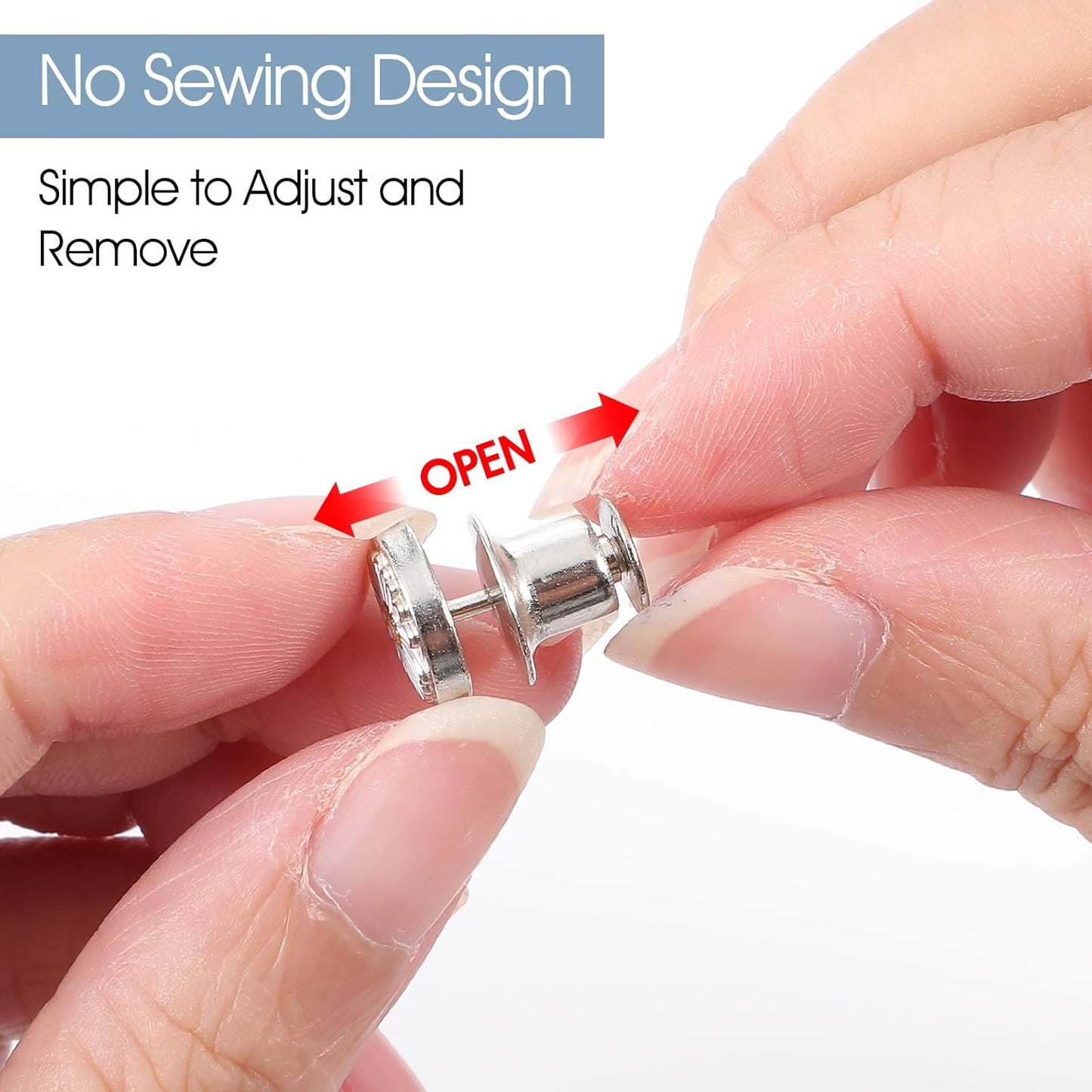 Waistella™ – Reusable Button Tightener for Better Fit (2+2 Free)