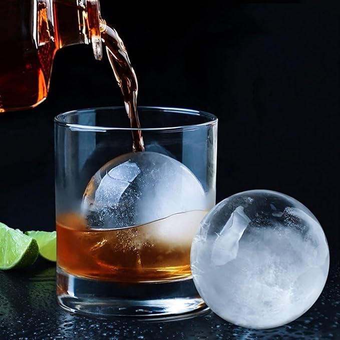 Glacius™ - Slow-Melting Ice Sphere Molds for Premium Drinks (2+1 Free)