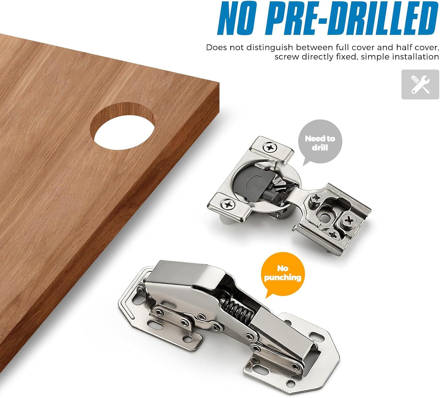 Cabriya™ – Soft Close Cabinet Hinges (50% Off)