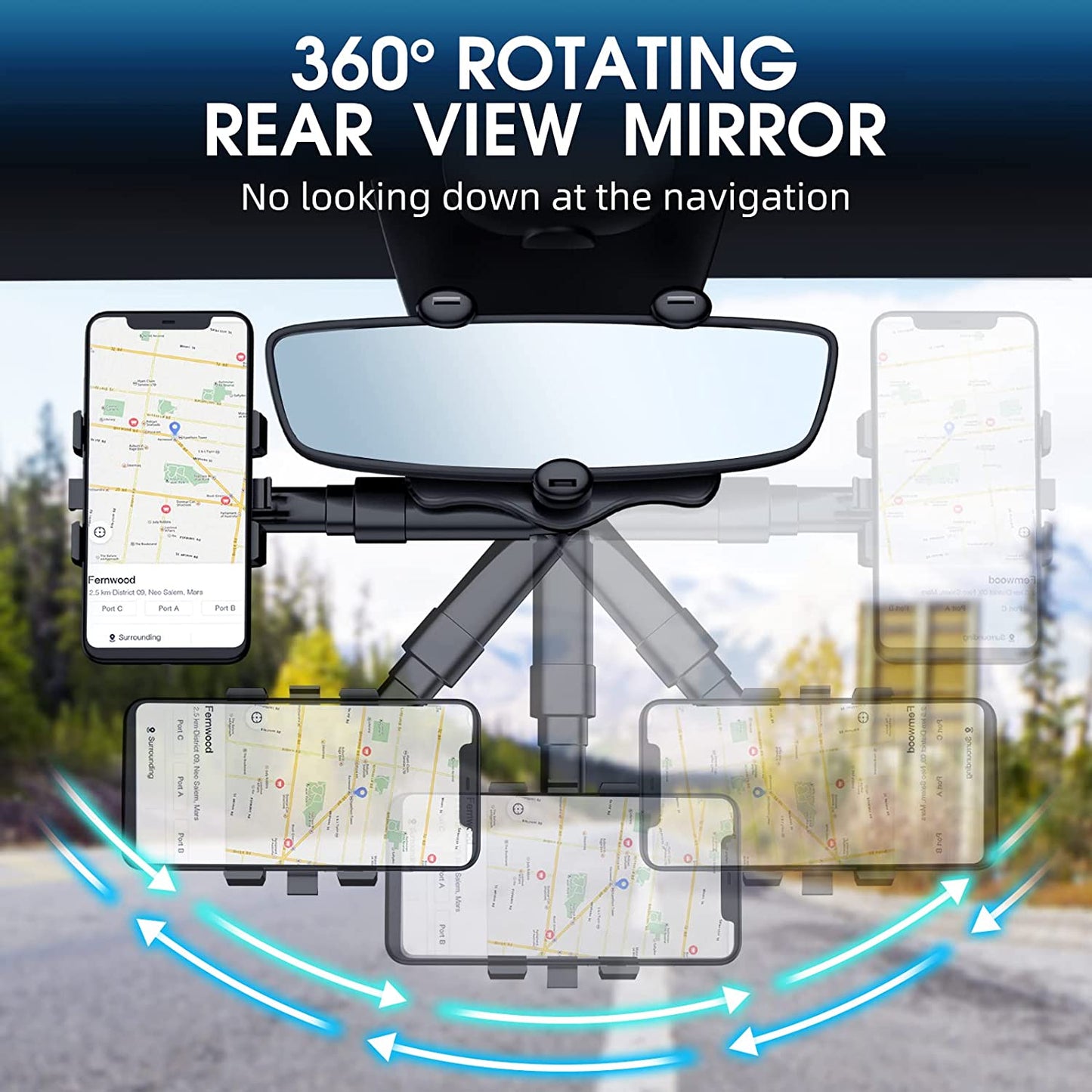 SwivelView™ - Enjoy a Safer and More Comfortable Driving Experience (50% Off) - Evesbury