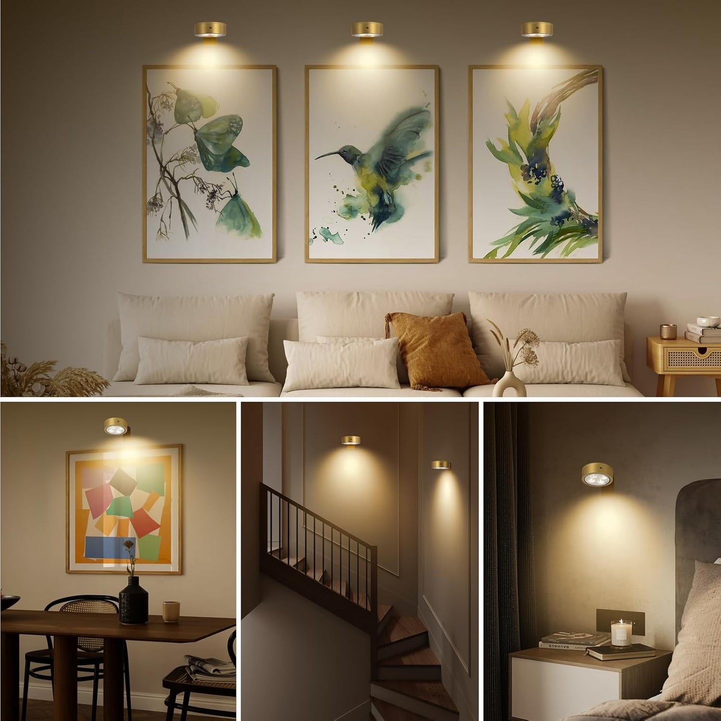 Sorinō™ Magnetic Wall Lamp for Effortless Ambience