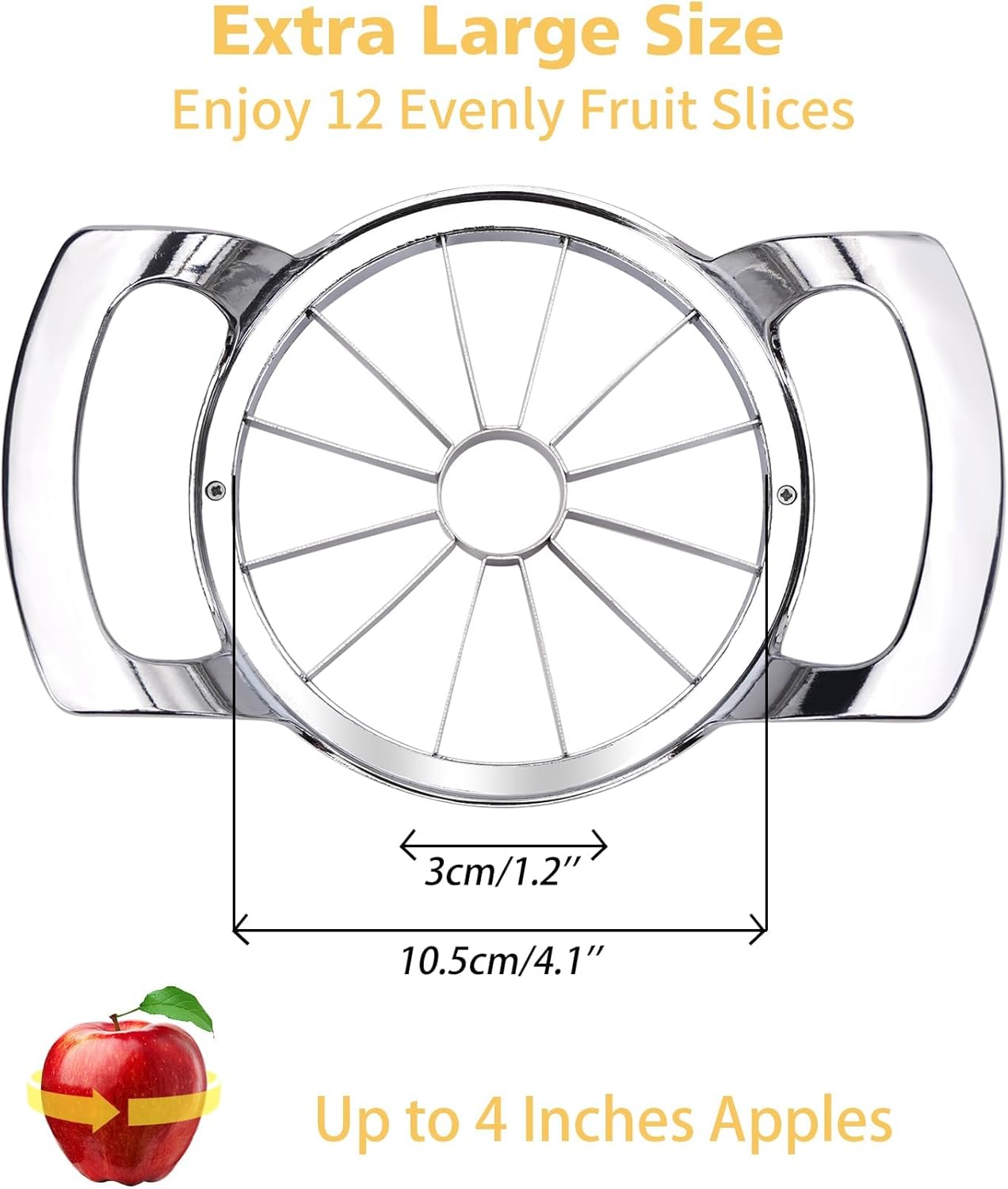 Culinara™ - 304 Stainless Steel Ultra-Sharp Fruit Cutter & Pitter