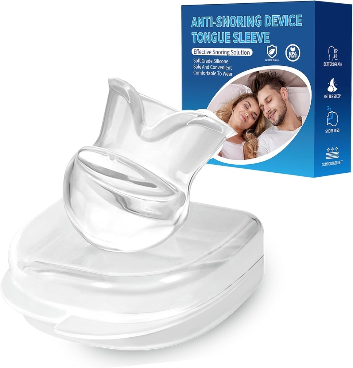 Blisswell™ - Anti - Snoring Tongue Retainer (50% Off) - Evesbury