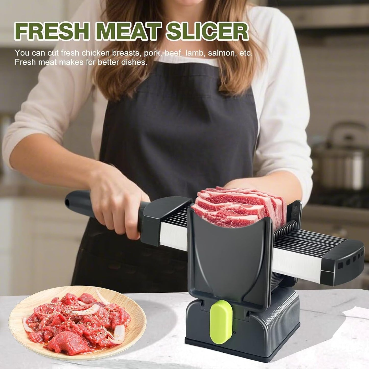 SliceSmith™ - Fresh Meat Cutter for Easy Slicing Set
