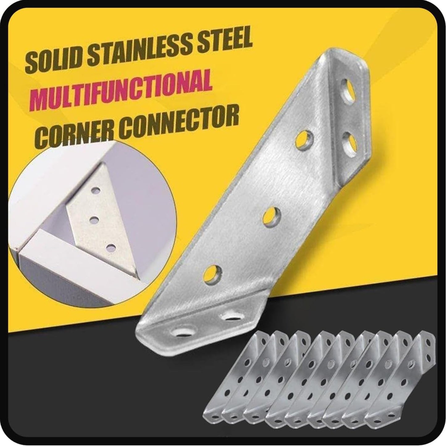 Bracedge™ – Stabilizing Corner Joint for Shelves & Cabinets (50% Off)