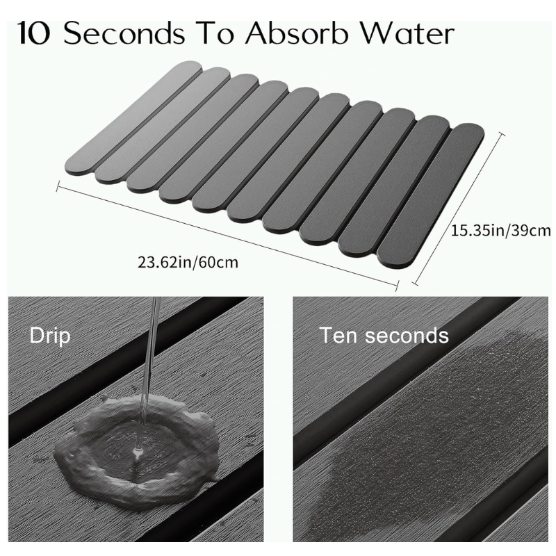 Overa™ - Super Absorbent Kitchen Stone Mat (50% Off)