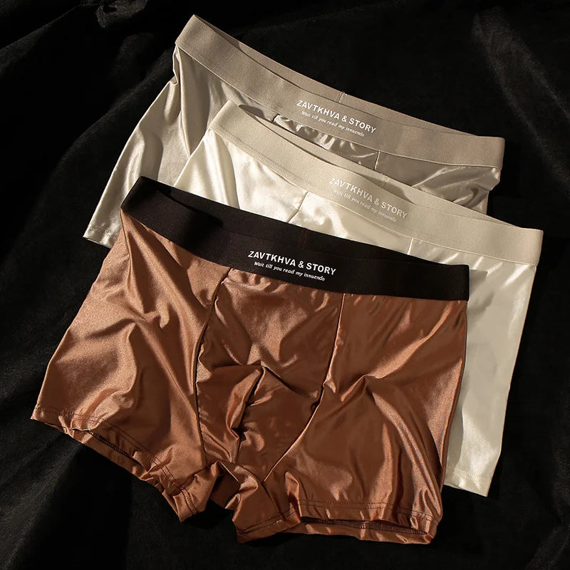 Icevere™ - Men’s Silk Cooling Boxer Briefs