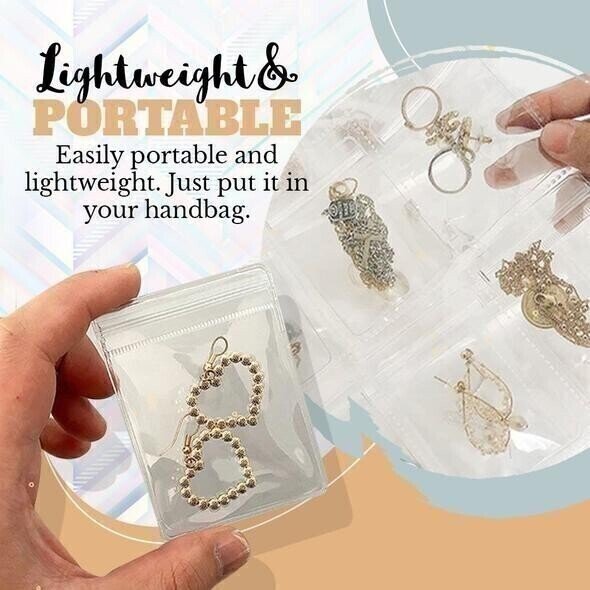 JewelNest™ - Compact Jewelry Pouches for Tangle-Free Travel