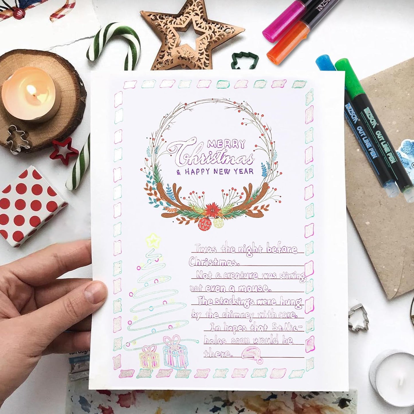 Inklume™ – 3D Metallic Pens For Craft (50% Off)