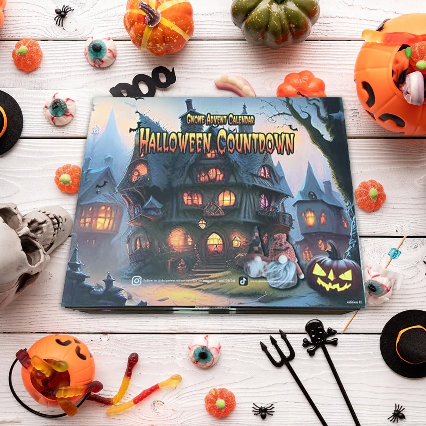 Mystickle™ – Halloween Countdown Gnome Advent Calender (50% Off)