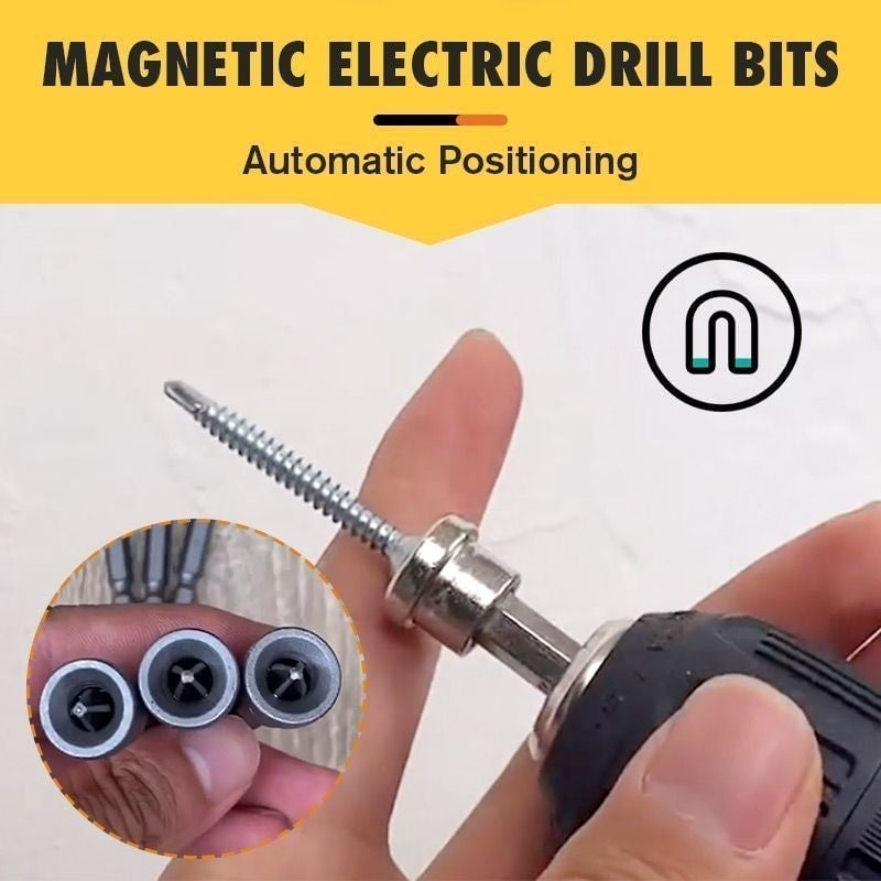 HexiSet™ – Magnetic Depth-Control Screwdriver 5 Bits (50% Off)