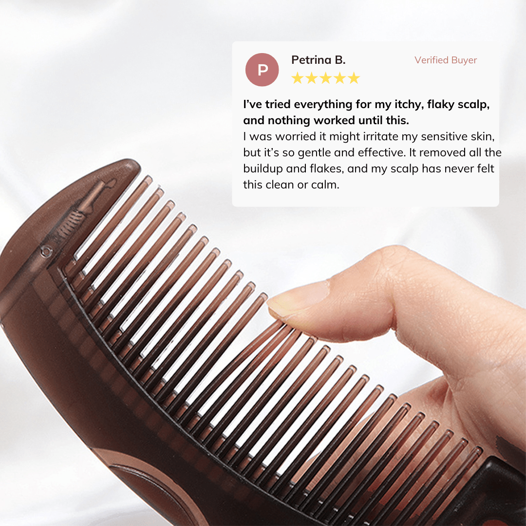 Scalpur™ - Scalp Detox Comb (30% Off) - Evesbury