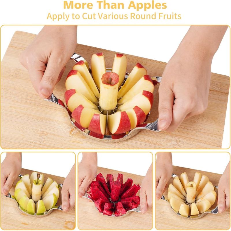 Culinara™ - 304 Stainless Steel Ultra-Sharp Fruit Cutter & Pitter