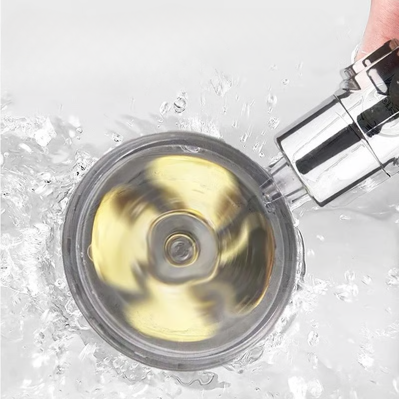 Turbelle™ - 360° Rotating High-Pressure Shower Head Set (50% Off)