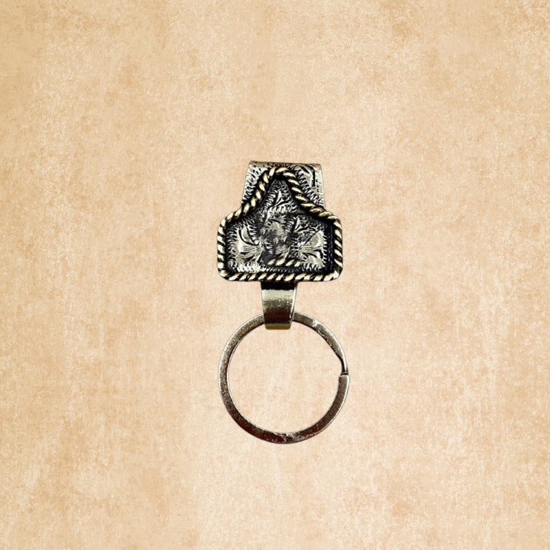 Rodeaux™ – Western Initial Key Clip (50% Off)
