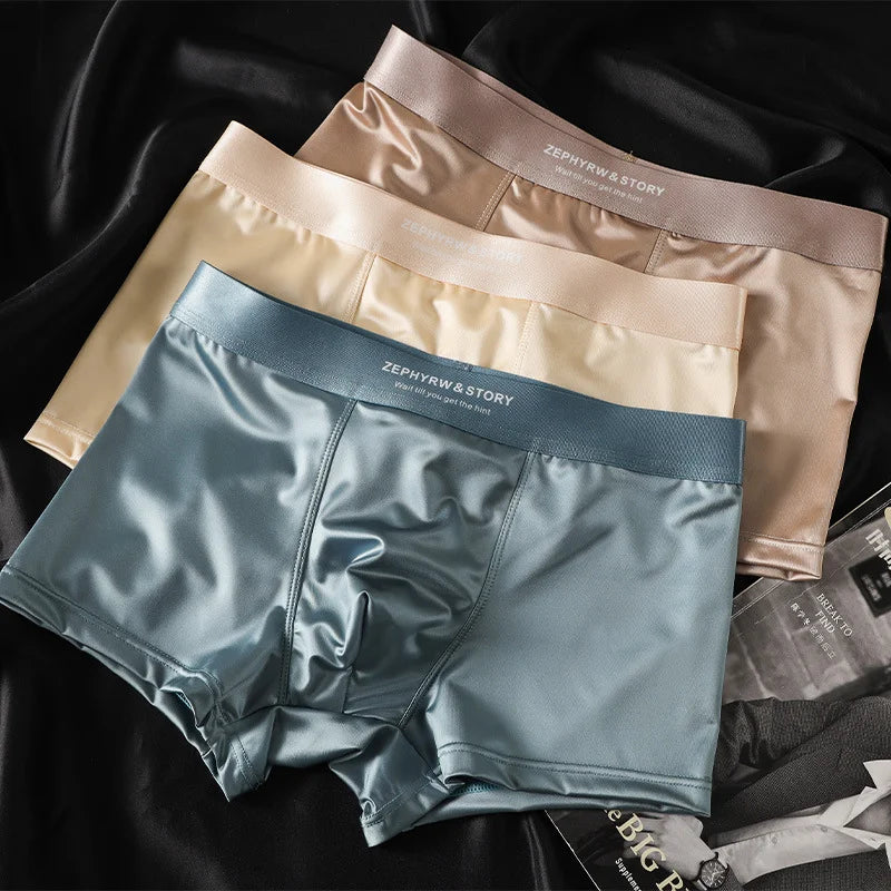 Icevere™ - Men’s Silk Cooling Boxer Briefs