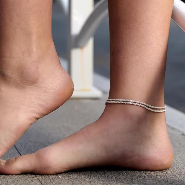 Silvara™ - Dainty Layered Anklet (60% Off)