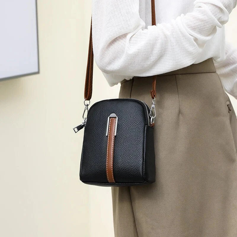 Velaya™ - Compact Pouch with Lychee Grain Detail (60% Off)
