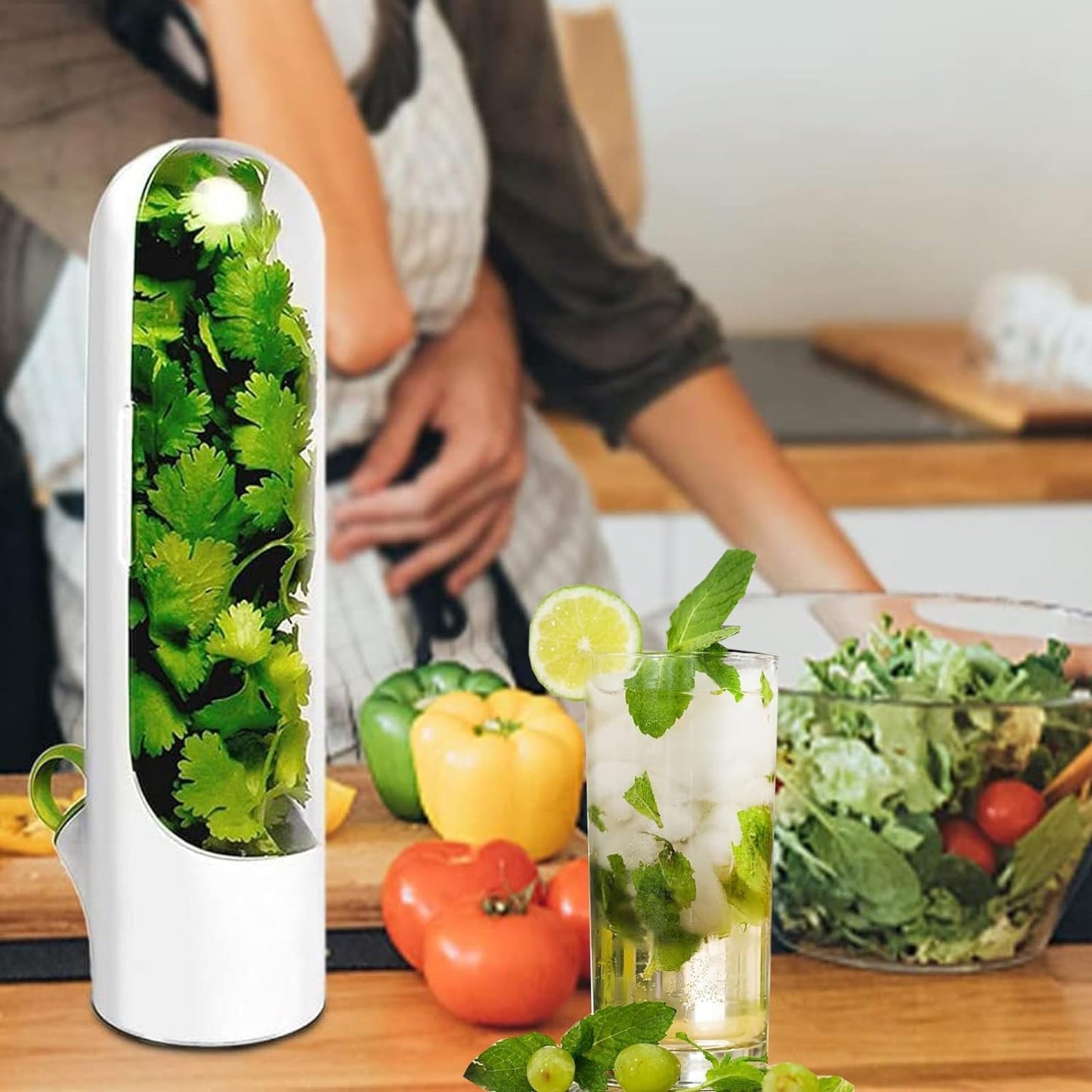HerbLock™ - Fresh-Keeping Veggie & Herb Containers (1+1 Free)