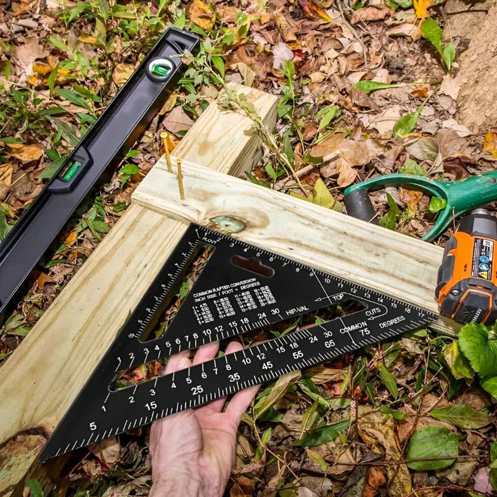 Anglefy™ – Carpenter Triangle Ruler for Accurate Cuts (50% Off)