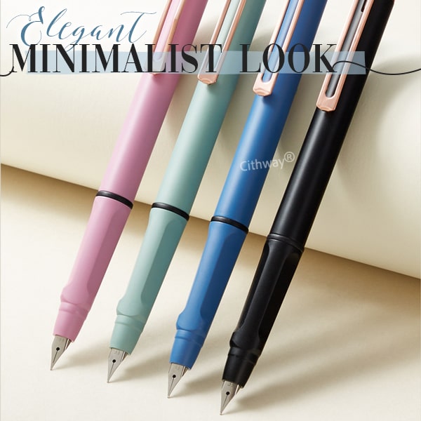 Inkava™ - Smooth Writing Retractable Fountain Pen