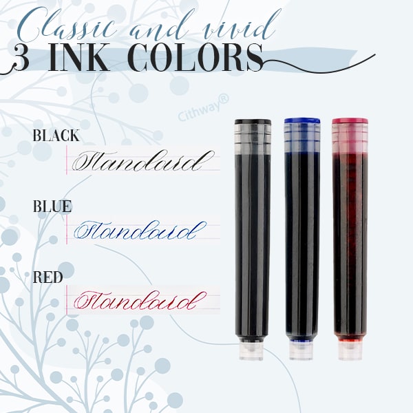 Inkava™ - Smooth Writing Retractable Fountain Pen