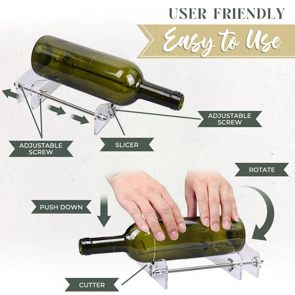 Maybloom™ - Transform Bottles into Elegant Glass Vases (50% Off) - Evesbury