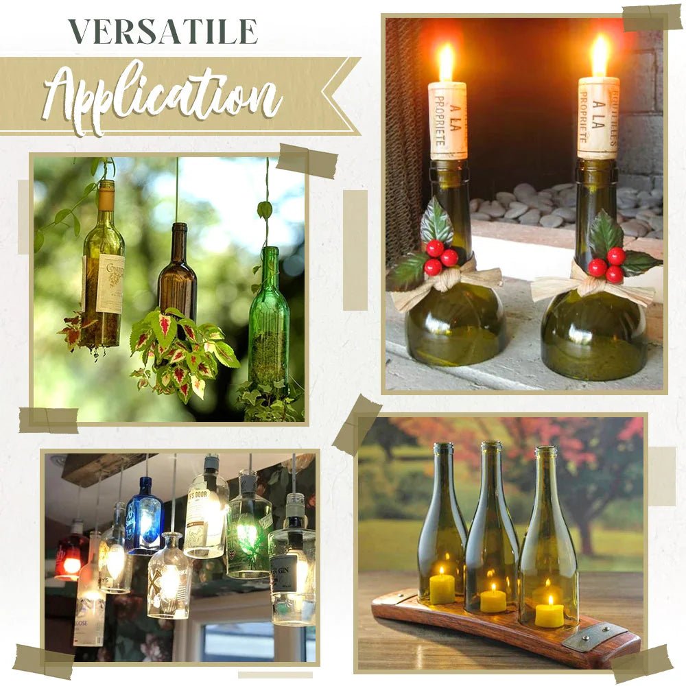 Maybloom™ - Transform Bottles into Elegant Glass Vases (50% Off) - Evesbury