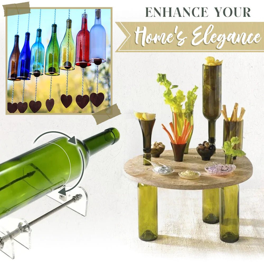 Maybloom™ - Transform Bottles into Elegant Glass Vases (50% Off) - Evesbury