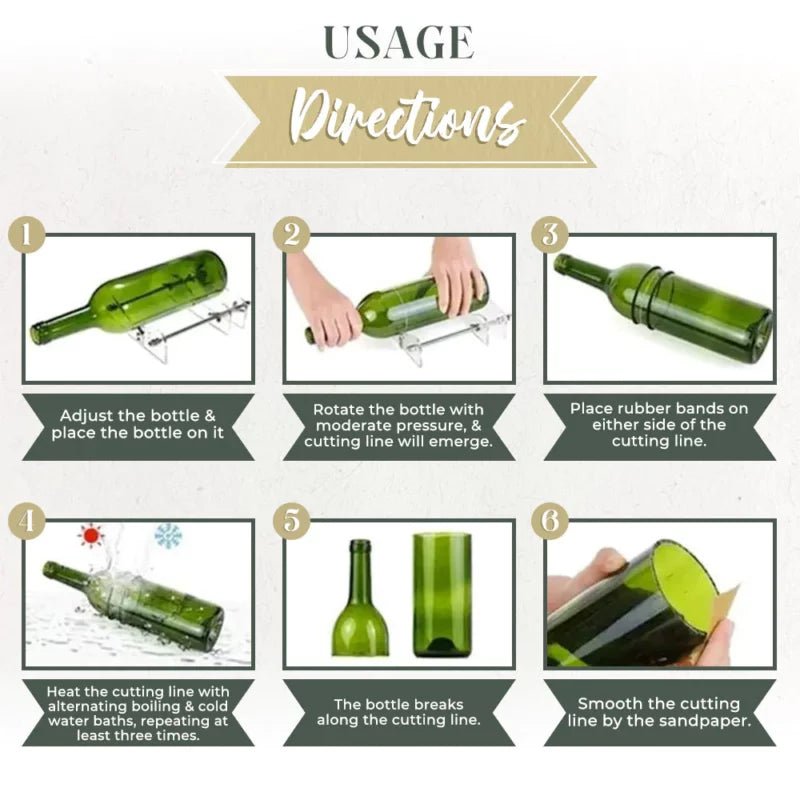 Maybloom™ - Transform Bottles into Elegant Glass Vases (50% Off) - Evesbury