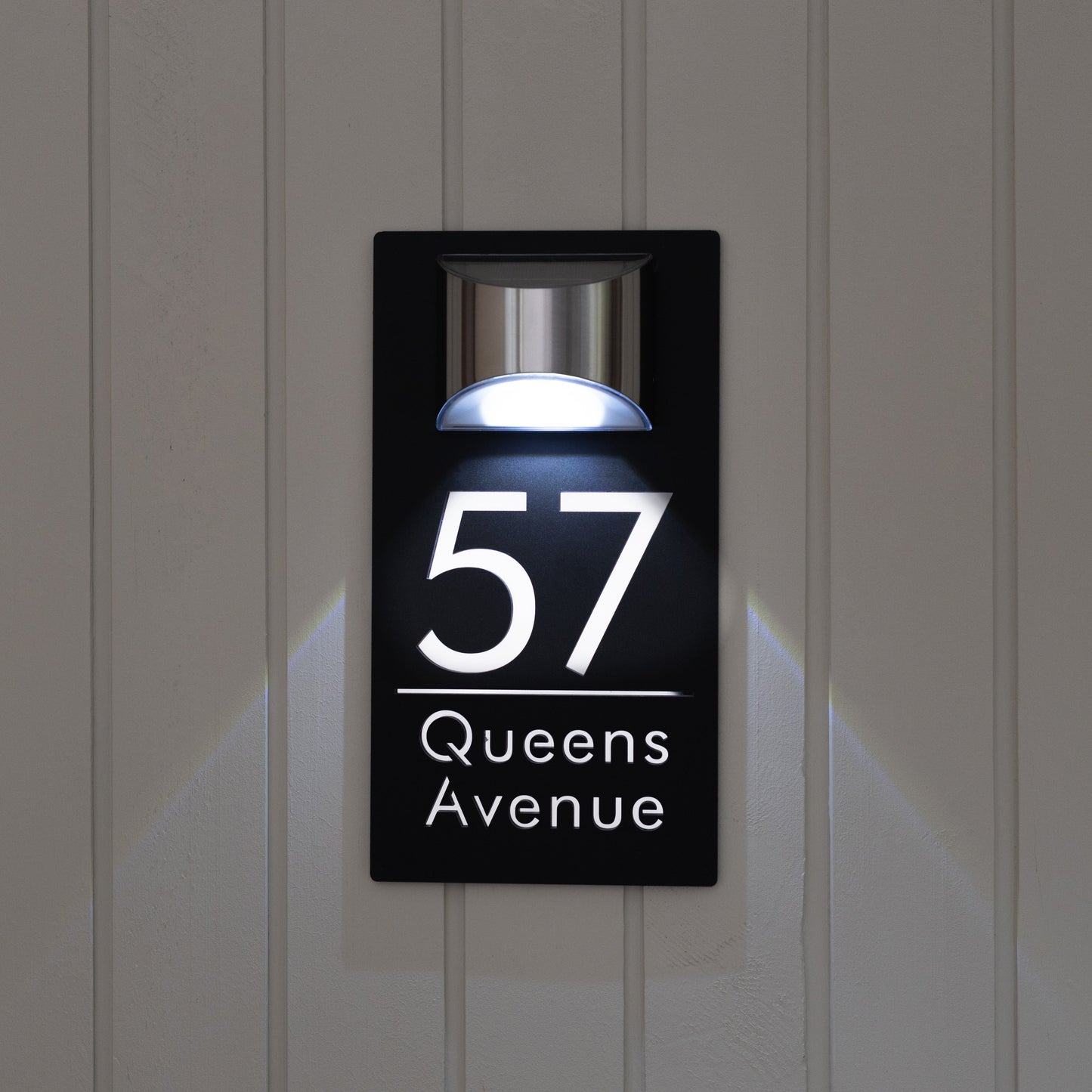 Havenlit™ - Personalized Solar Modern Door Plaque (50% Off)