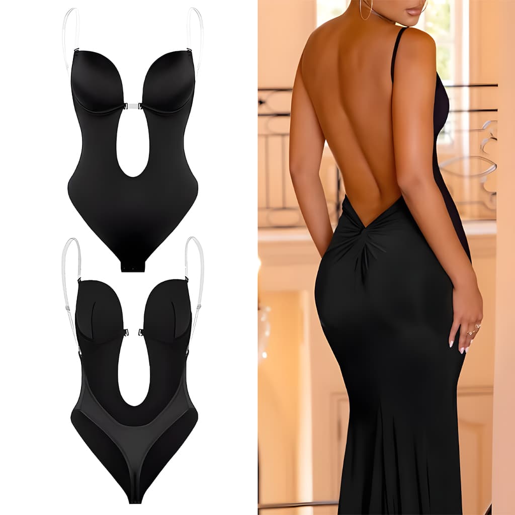 Ayana™ Open Back Shaping Bodysuit (50% off) - Evesbury
