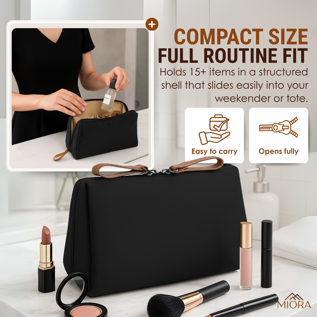 Miora™ – Double Zipper Cosmetic Bag (50% Off)