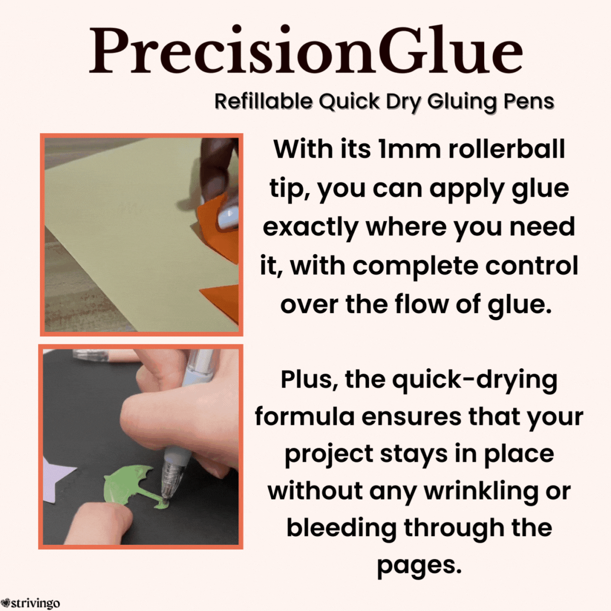 PrecisionGlue™ – Roller Tip Glue Pen (50% Off)