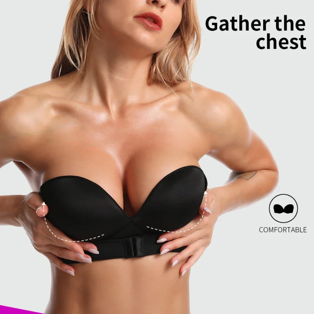 LuxeLift™ - Soft Stay-Put Strapless Bra (1+2 Free)