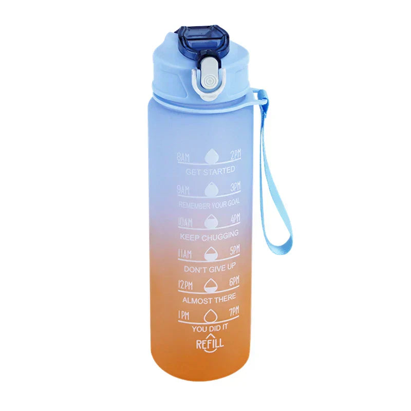 Siptique™ - 900ML Motivational Water Bottle