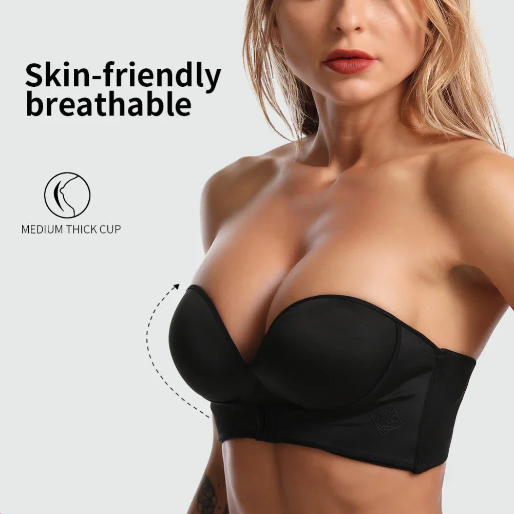 LuxeLift™ - Soft Stay-Put Strapless Bra (1+2 Free)