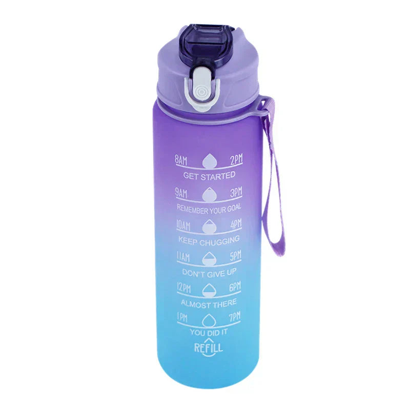 Siptique™ - 900ML Motivational Water Bottle