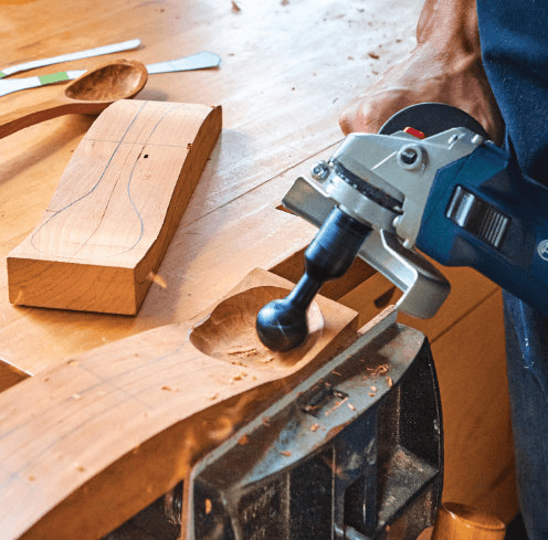 Stumpster™ - Spherical Wood Groove Carving Tool