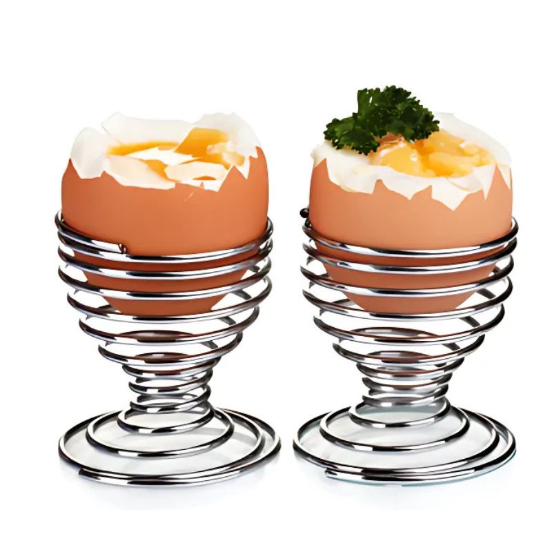 Culinara™ - Stainless Spring Holders for Flawless Eggs (2+2 Free)