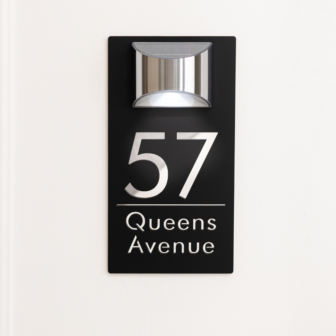 Havenlit™ - Personalized Solar Modern Door Plaque (50% Off)