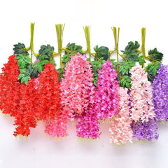 Florenza™ - Artificial Wisteria Flowers For an Elegant Home (12 Pieces)