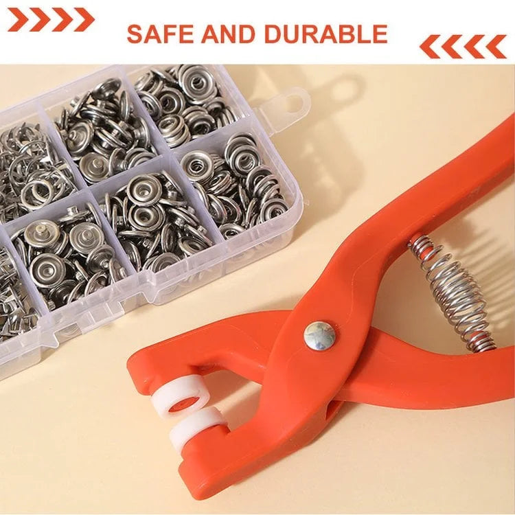 Fixora™ - DIY Snap Button Installation Kit (50% Off)