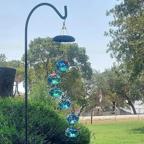 Sonatura™ - Charming Wind Chimes Hummingbird Feeder