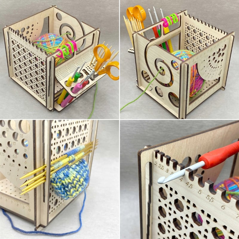 Woolora™ – Elegant Organizer for Calmer Crafting (50% Off)