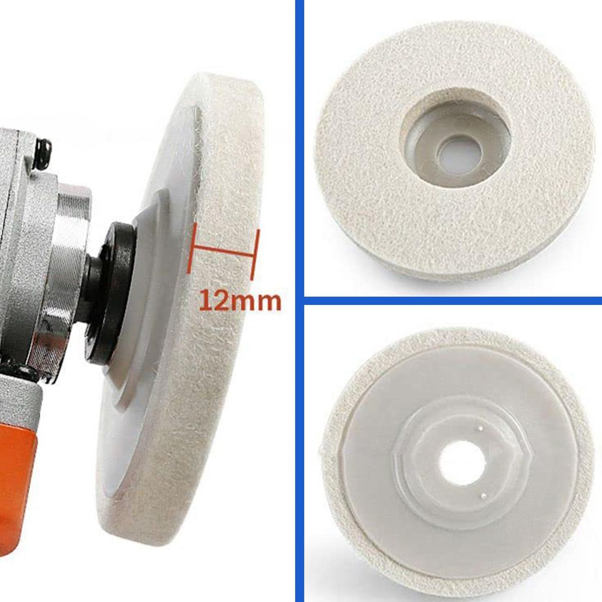 Feltura™ – Smooth-Finish Wool Polishing Disc (50% Off)